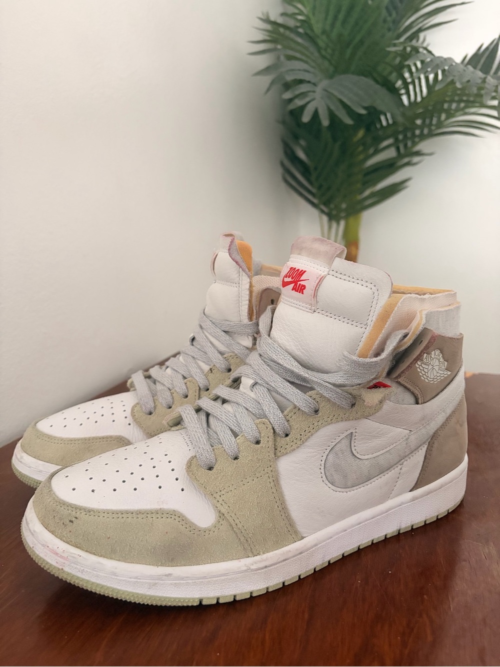 Nike Air Jordan 1 High Zoom Comfort "Olive Aura" sneakers